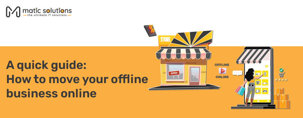 step to move your offline business online