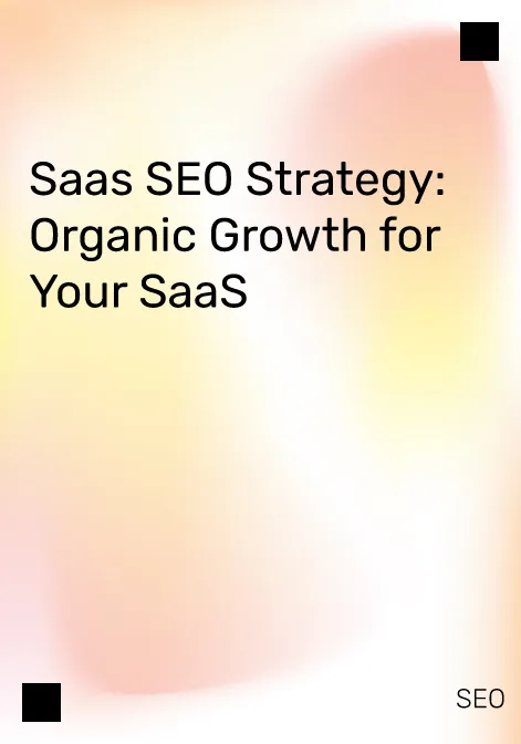 Saas SEO Strategy