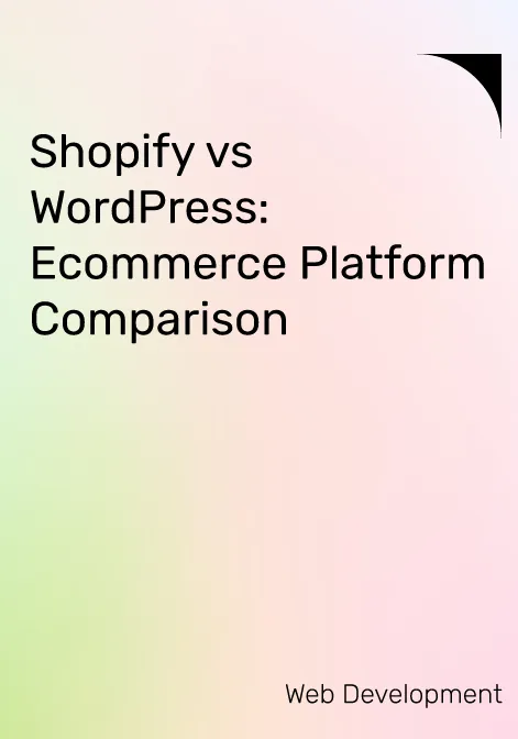 Shopify vs WordPress